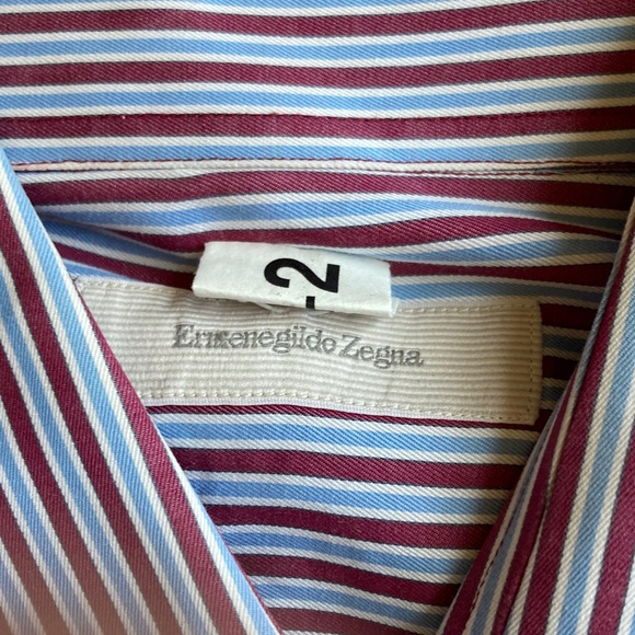 Ermenegildo Zegna cotton button down shirt - Picture 2 of 14